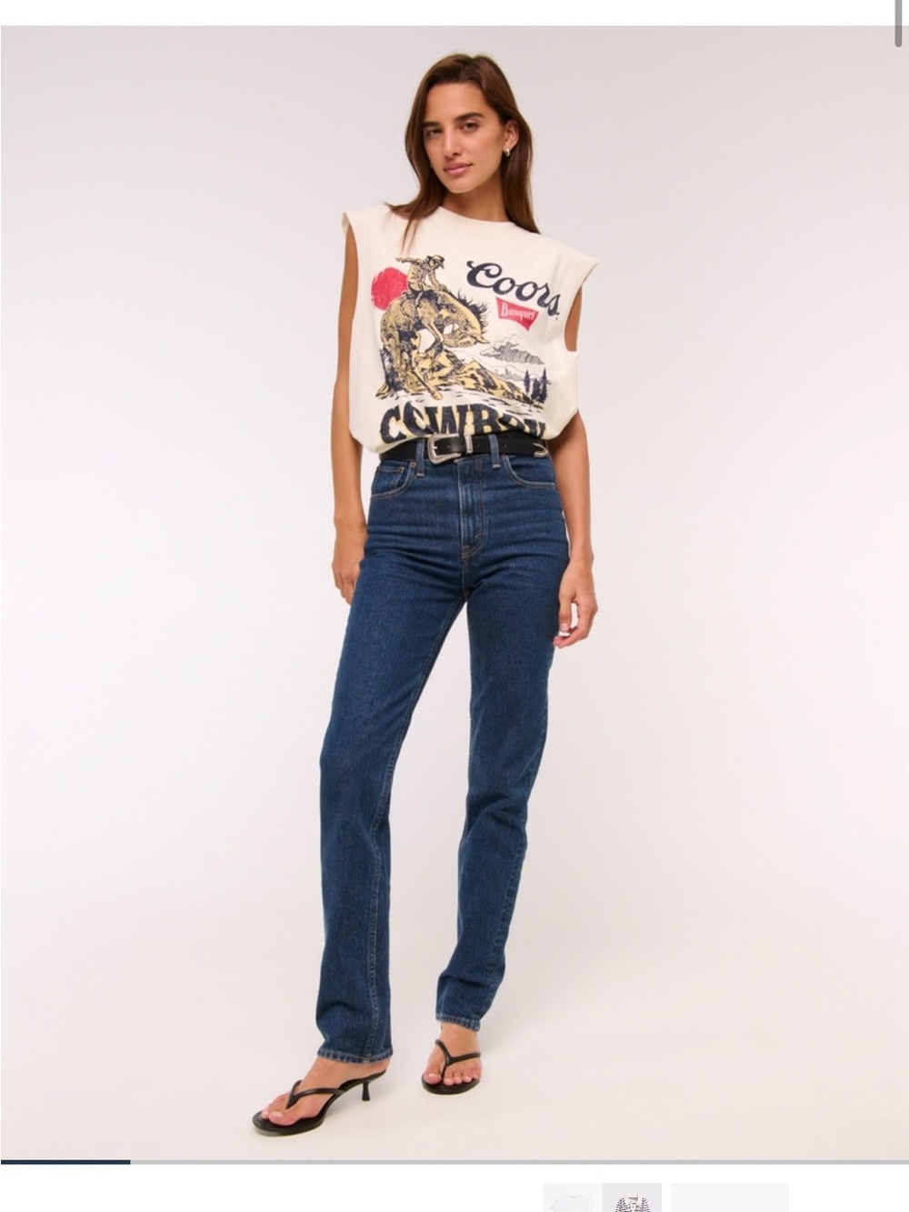 Abercrombie 90’s High-Rise Straight Jeans